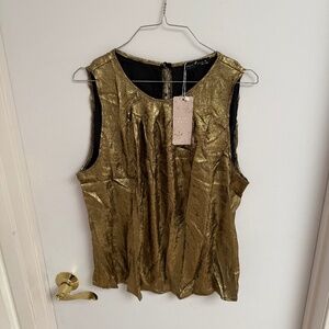 Woman's Gold Top